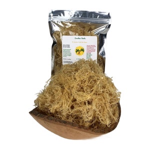 St Lucian Gold Sea Moss | Irish Moss | 100% Natural | Organic Vegan | Sun dried | Premium Quality | Grown naturally