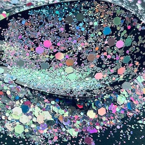 Trance Chunky Chameleon Color Shift Hex Glitter Mix 1 oz.