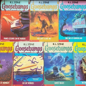 Goosebumps Vintage Paperbacks by R.L. Stine 13, 15, 16, 20, 21, 22, 23 Scholastic/Apple Original Covers Pick Your Book