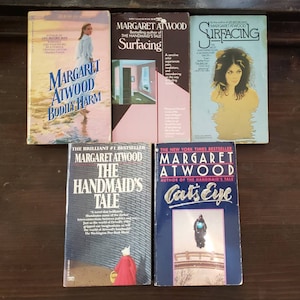 Margaret Atwood Vintage Paperbacks The Handmaid&#39;s Tale/Surfacing/Bodily Harm/Cat&#39;s Eye Pick Your Book