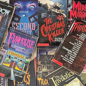 Point Horror Vintage Scholastic Paperbacks Pick Your Book 1980-1990 Printings Pike, Bates, Wells, Cusick, Cooney, Athkins, Windsor, RL Stine