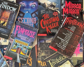 Point Horror Vintage Scholastic Paperbacks Pick Your Book 1980-1990 Printings Pike, Bates, Wells, Cusick, Cooney, Athkins, Windsor, RL Stine