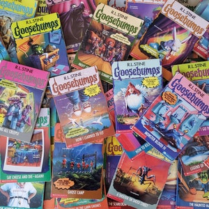Goosebumps Original Vintage RL Stine Books Haunted Mask, Monster Blood, Terror Tower, Night of the Living Dummy, and MORE, Pick Your Book