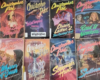 Christopher Pike Vintage Library Pick Your Book - Chain Letter/Last Vampire/Starlight Crystal/Whisper of Death/Spellbound/Road to Nowhere