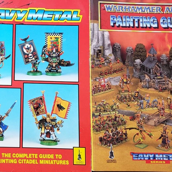 Eavy Metal Warhammer Armies Painting Guide Vintage Games Workshop And Citadel Miniatures Supplements Pick Your Book