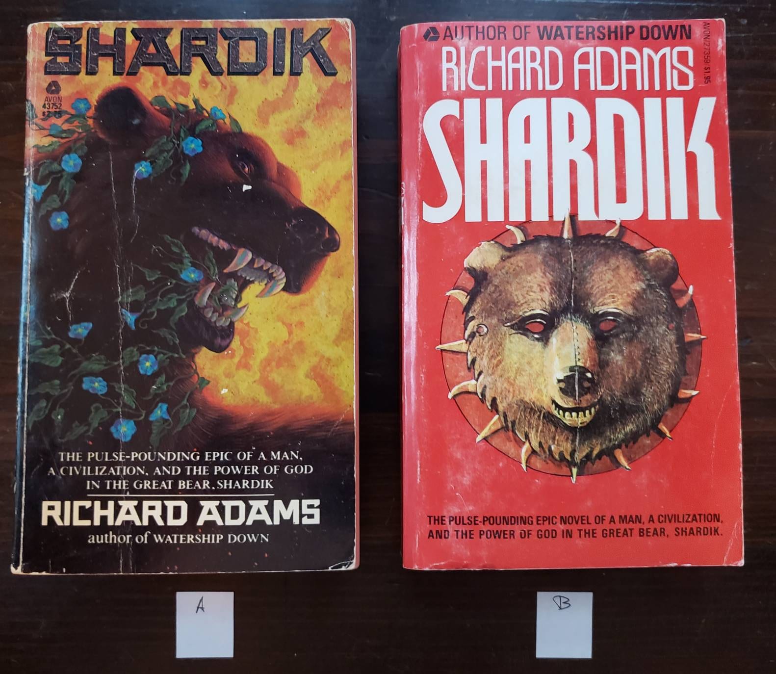 Watership Down, Tales From Watership Down, Plague Dogs, Shardik by