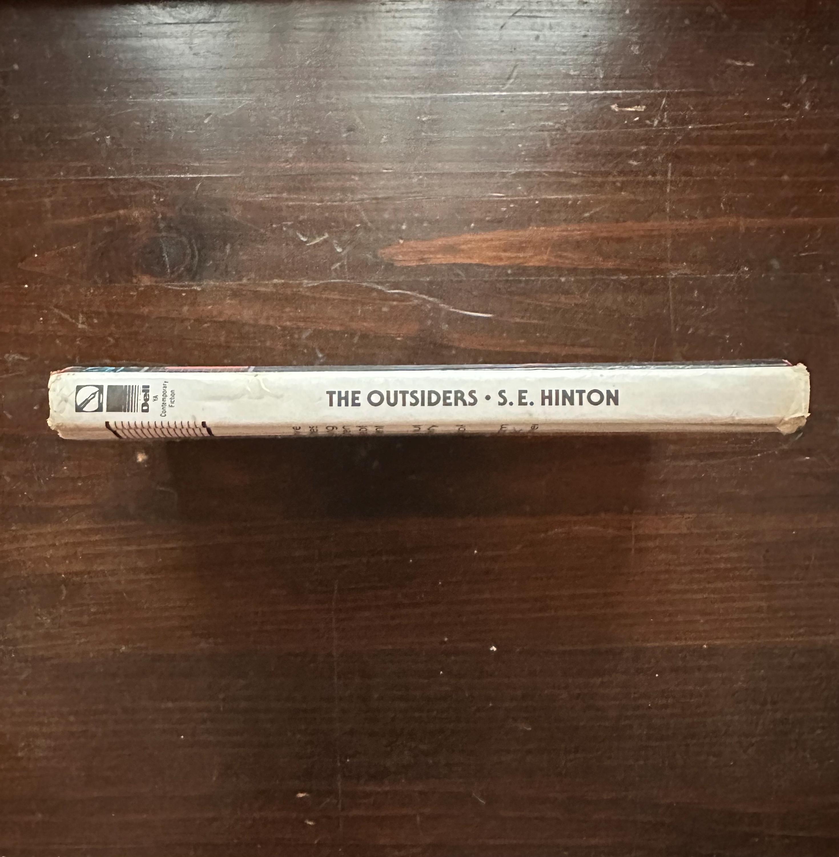 The Outsiders by S.E. Hinton Vintage Library Bound Hardcover With Rare ...