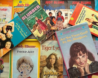 Judy Blume Vintage Paperbacks Are Your There God Its Me Margaret, Superfudge, Pick Your Book