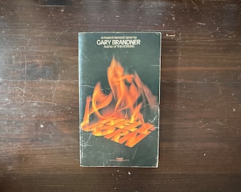 Hellborn by Gary Brandner Vintage Demonic Horror Novel Author of The Howling Series Fawcett Paperback Rare First Edition and Printing 1981