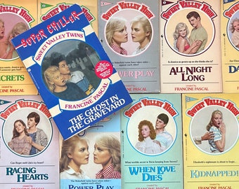 Sweet Valley High Vintage Paperbacks Created by Francine Pascal Twins, Super Chiller, Romance, Drama Pick Your Book Original Editions 1980s