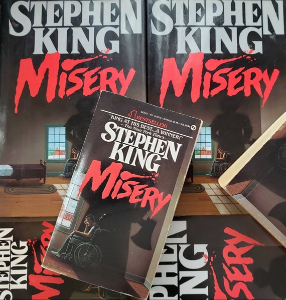 Misery Paperback Stephen King Book Covers Gallery 1800x900