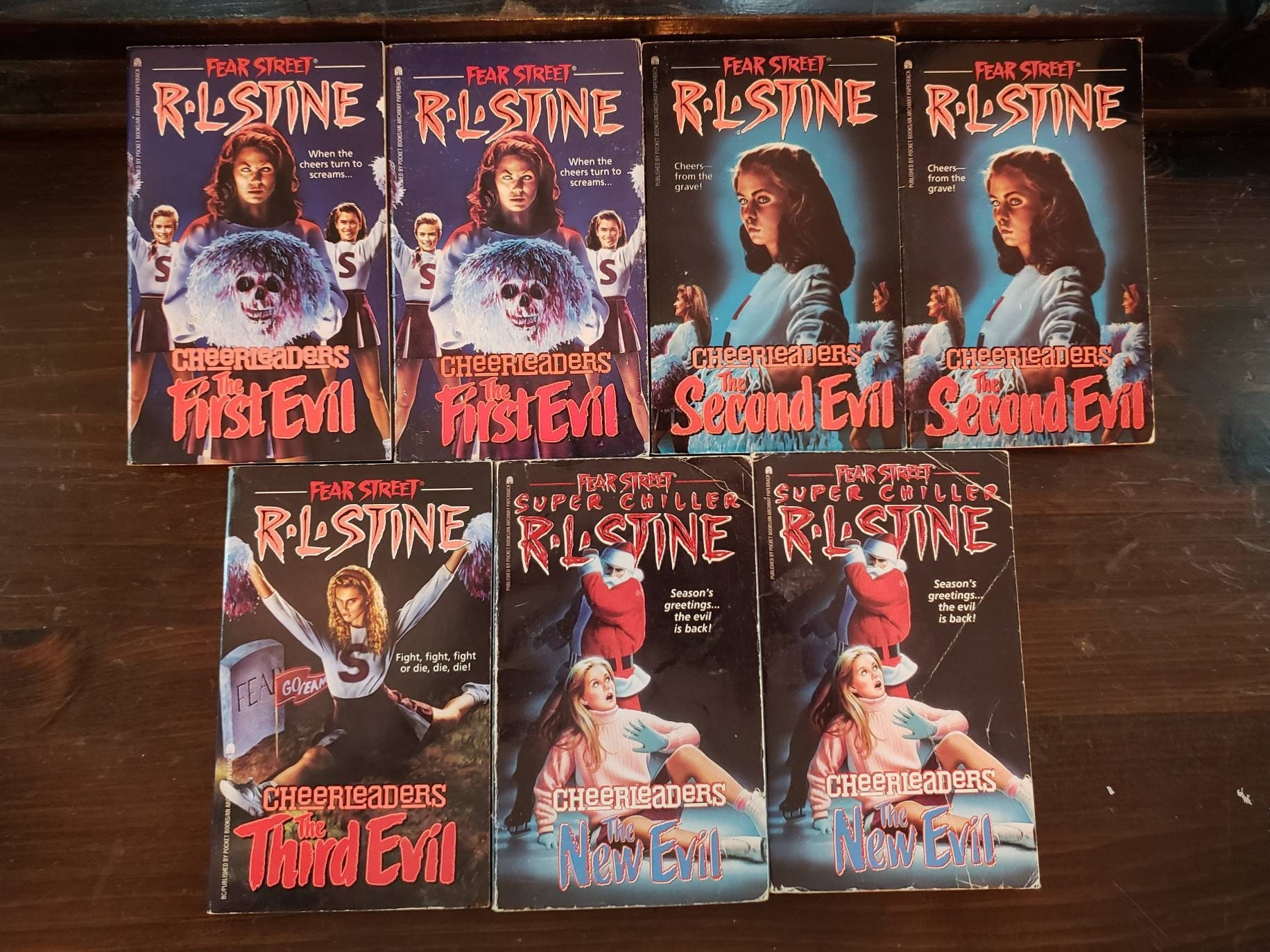 Fear Street Cheerleaders Series by R.L. Stine Archway/point