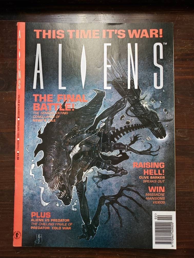 Aliens Comic Magazine British Imports Volume 2 1992/1993 Vintage ...