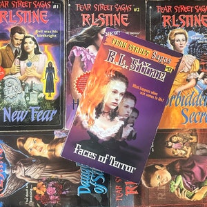 Fear Street Sagas by R.L. Stine Vintage Scholastic Archway Point Horror Paperbacks Historical Fiction Faces of Terror 1990s Pick Your Book