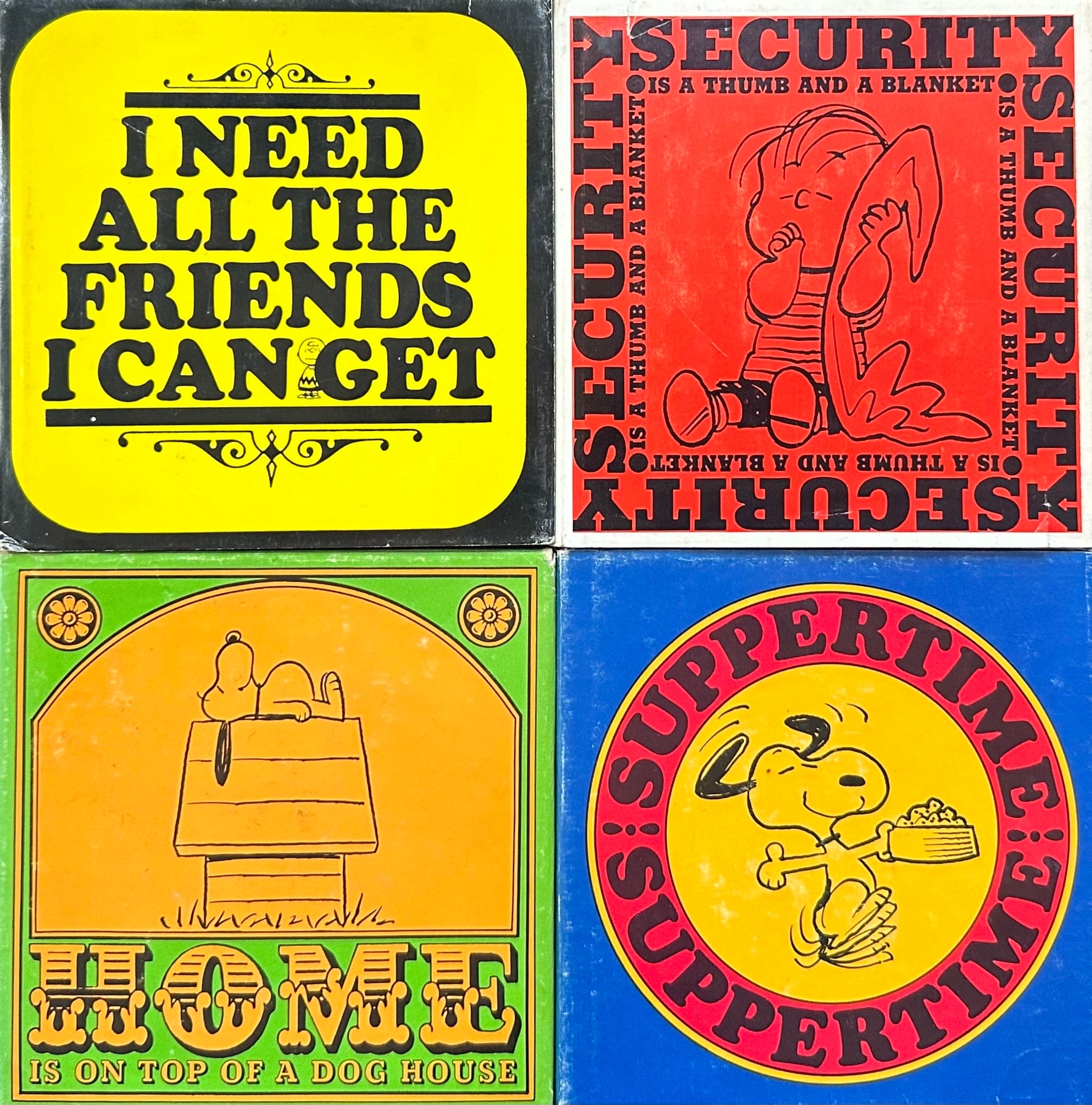 Charlie Brown Vintage Square Hardcover Collections by Charles M