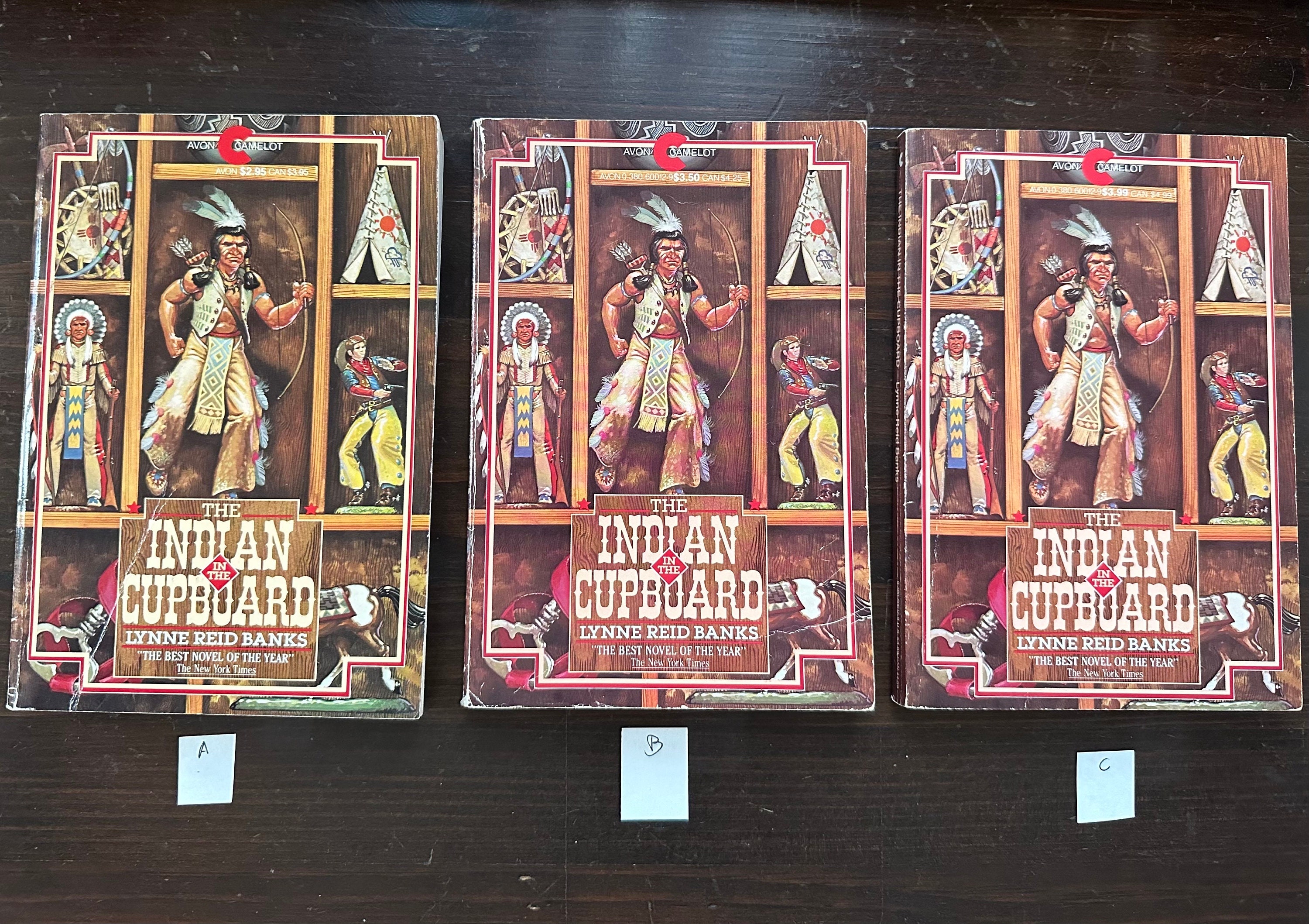 Indian in the Cupboard Series by Lynne Reid Banks Vintage Avon Camelot ...