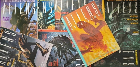 Aliens Comic Magazine British Imports Volume 2 1992/1993 Vintage