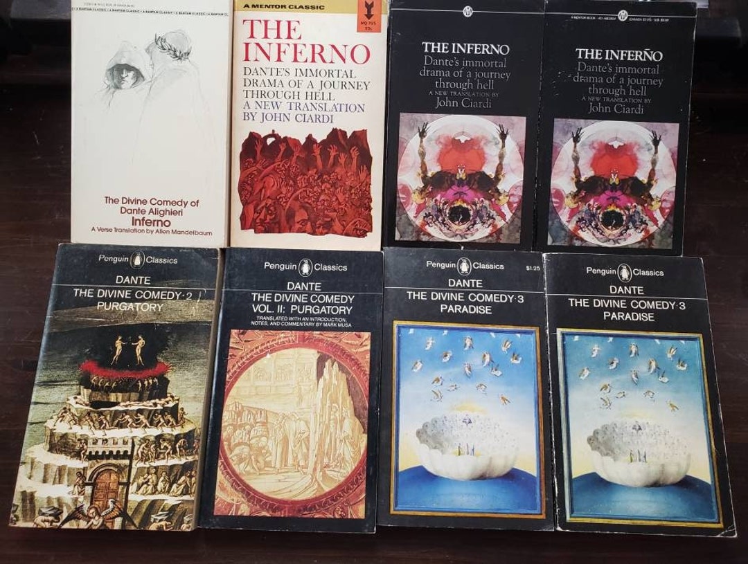 3 Books Collection The Complete Divine Comedy Dante Alighieri