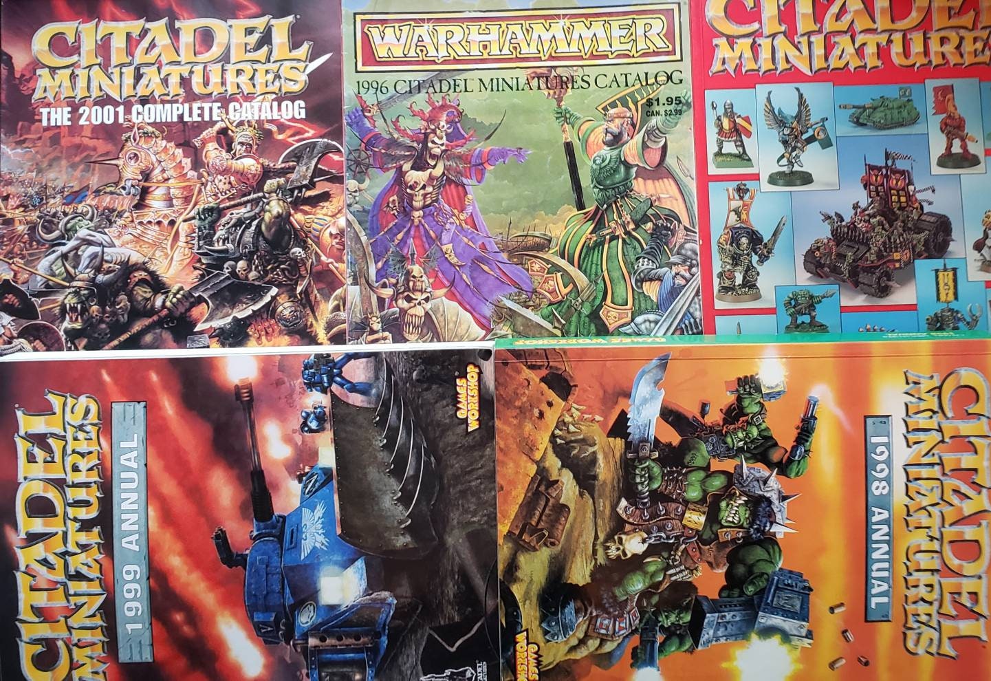 Citadel Miniatures, Games Workshop, and Warhammer Fantasy Vintage