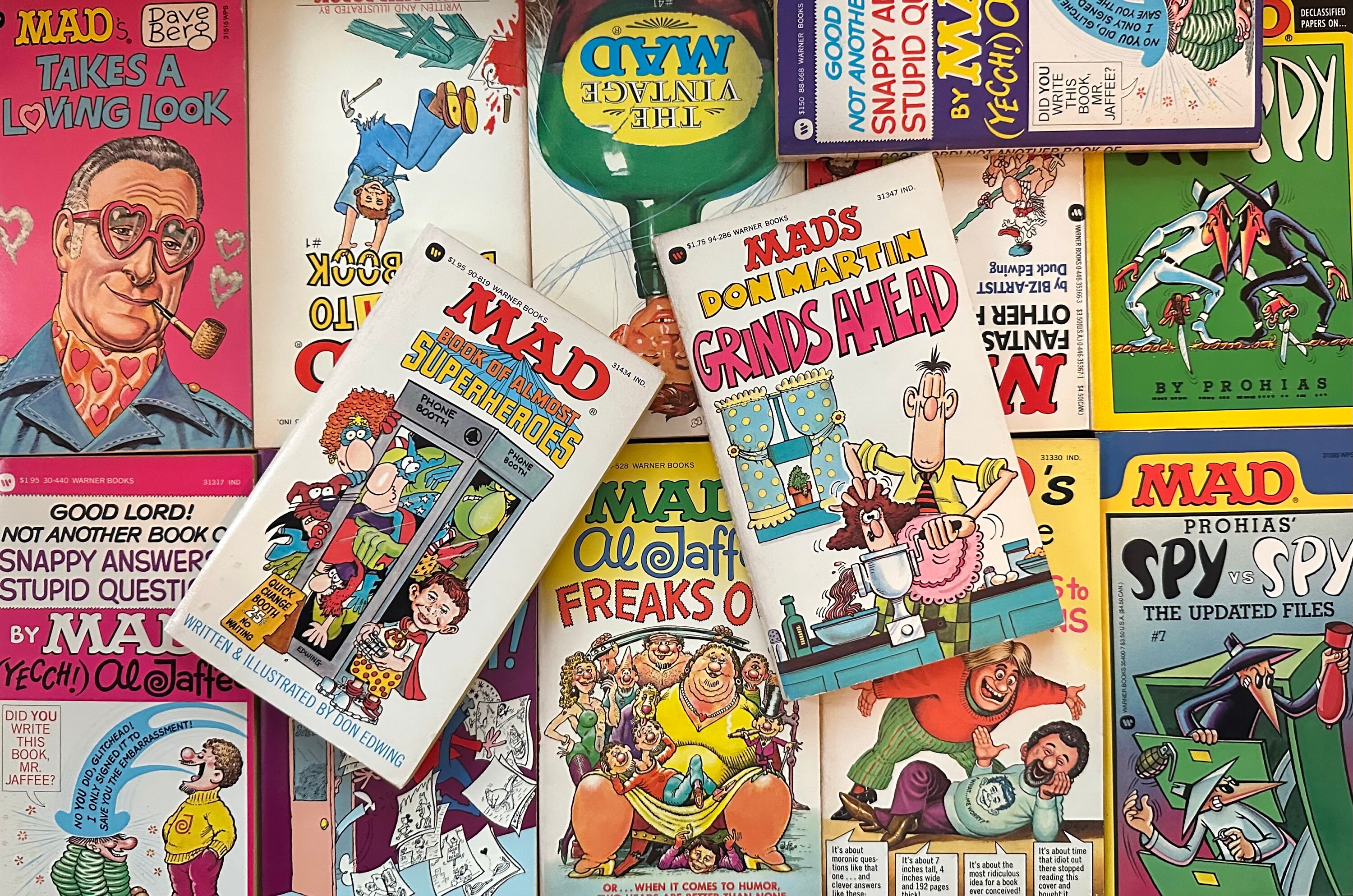 MAD Magazine Vintage Mass Market Paperbacks Don Martin, Snappy