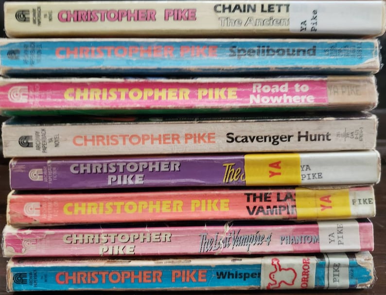 Christopher Pike Vintage Library Pick Your Book Chain Letter/last