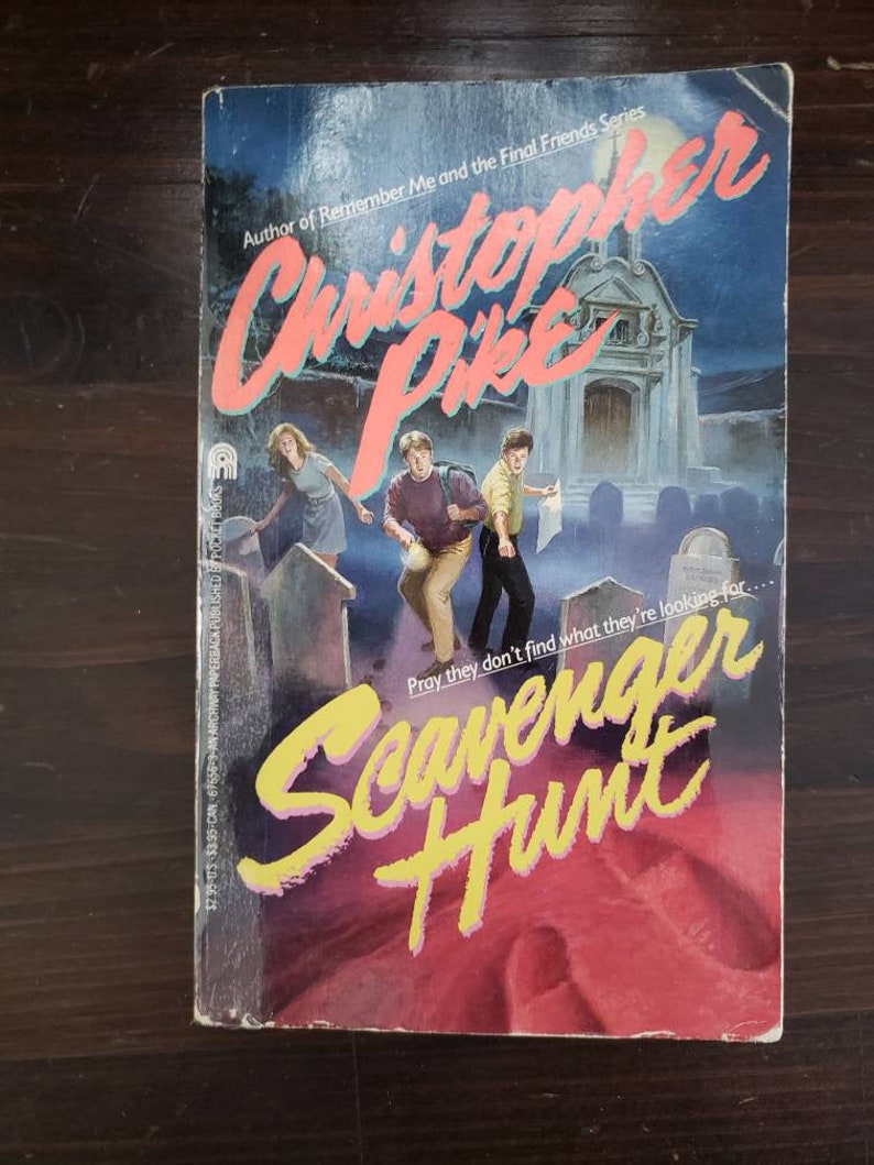 Christopher Pike Vintage Library Pick Your Book Chain Letter/last