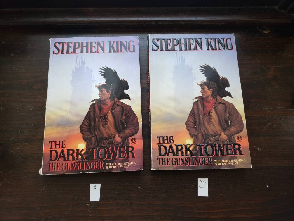Signet Paperbacks The Dark Tower by Stephen King Vintage Signet Paperbacks First/early ...
