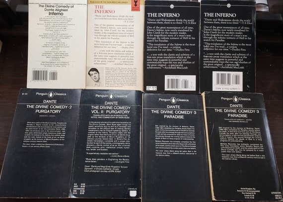 Divine Comedy 3 Volumes: Inferno; Purgatorio; Paradiso