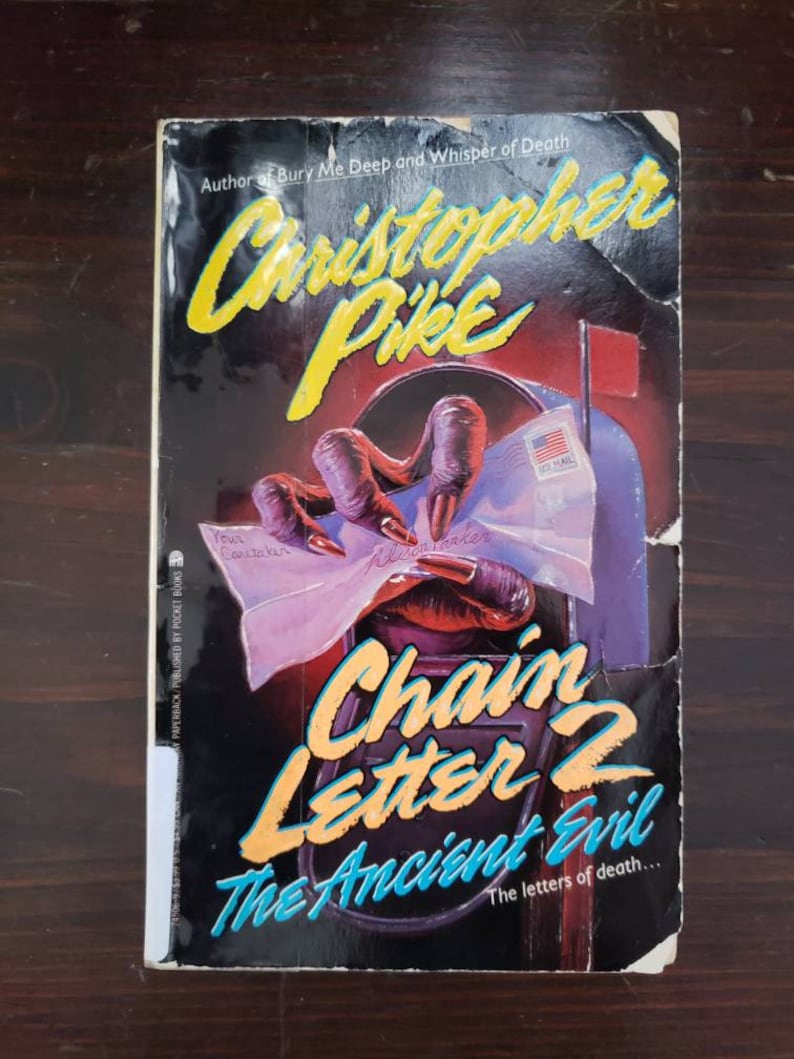 Christopher Pike Vintage Library Pick Your Book Chain Letter/last