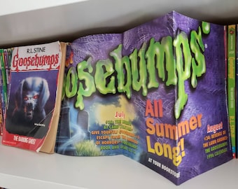 Goosebumps #32 The Barking Ghost WITH Pull-Out POSTER Attached by R.L. Stine