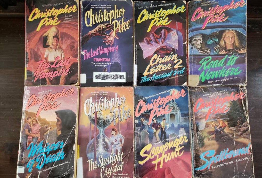 Christopher Pike Vintage Library Pick Your Book Chain Letter/last