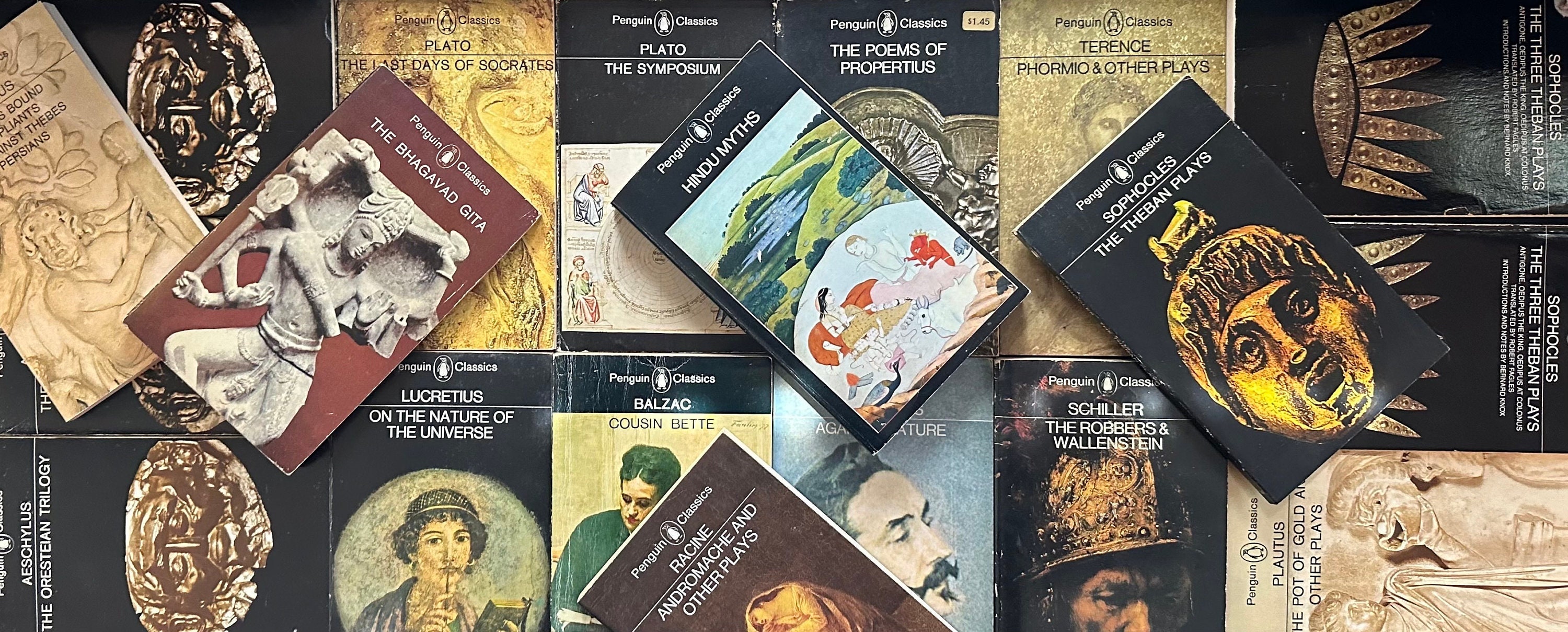 Penguin Classics Vintage Paperbacks Plato, Aeschylus, Euripides