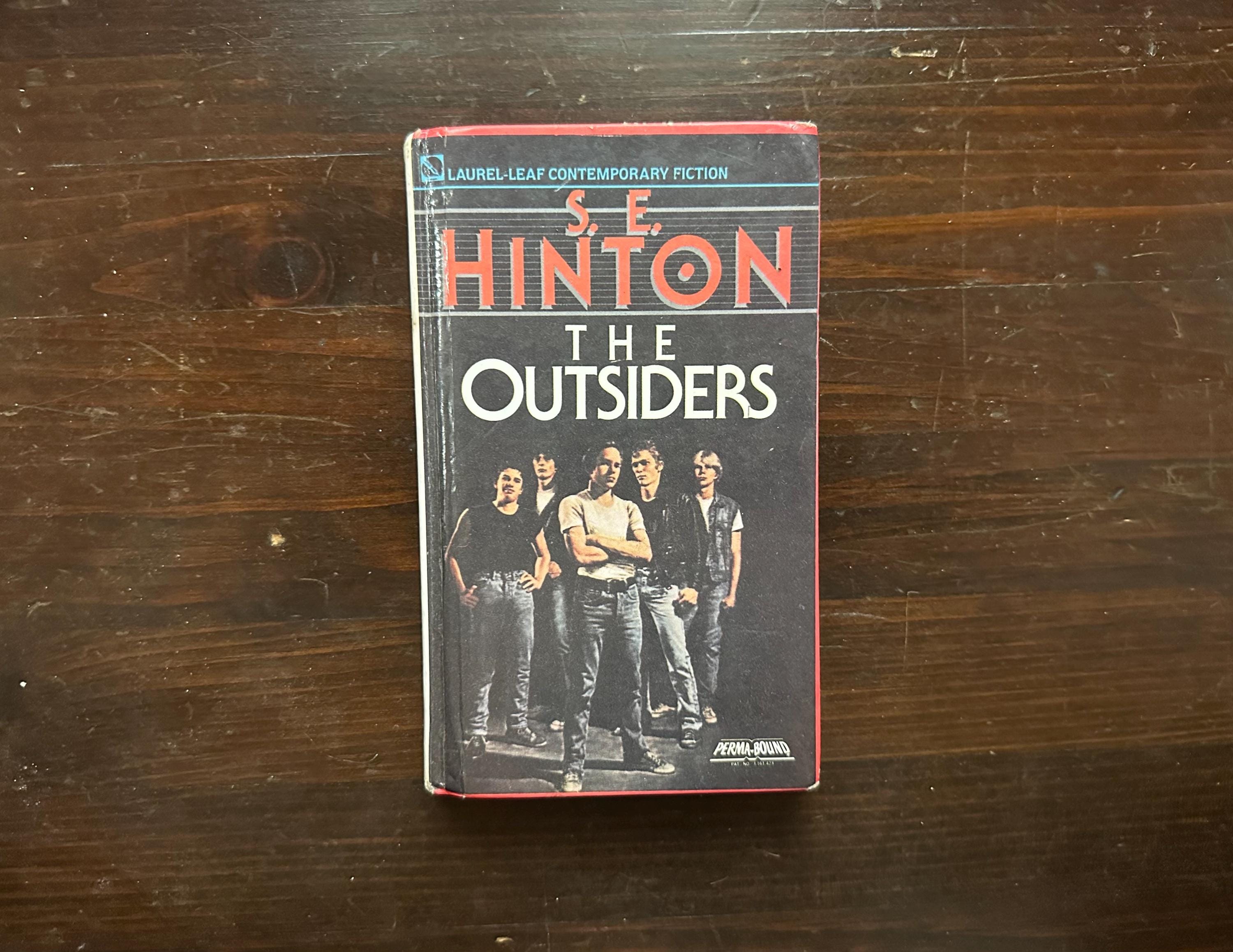 The Outsiders by S.E. Hinton Vintage Library Bound Hardcover With Rare ...