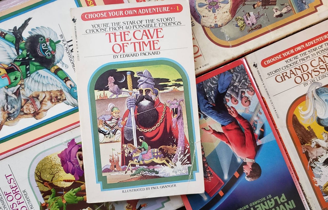 Choose Your Own Adventure Vintage Bantam Paperbacks Pick Your Book 19791980s Original Editions