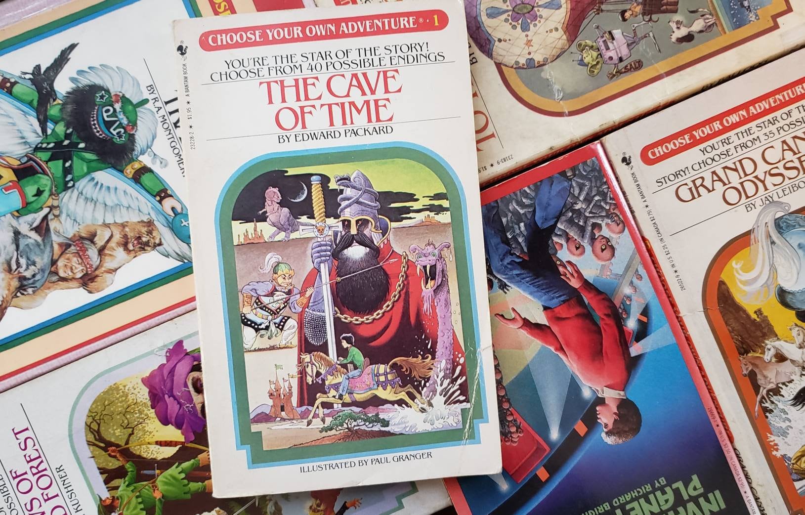 The Story Behind the 'Choose Your Own Adventure' Books, by Jamie Logie, Back in Time