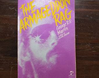 The Armageddon Rag by George R.R. Martin First Edition Pocket Paperback 1985