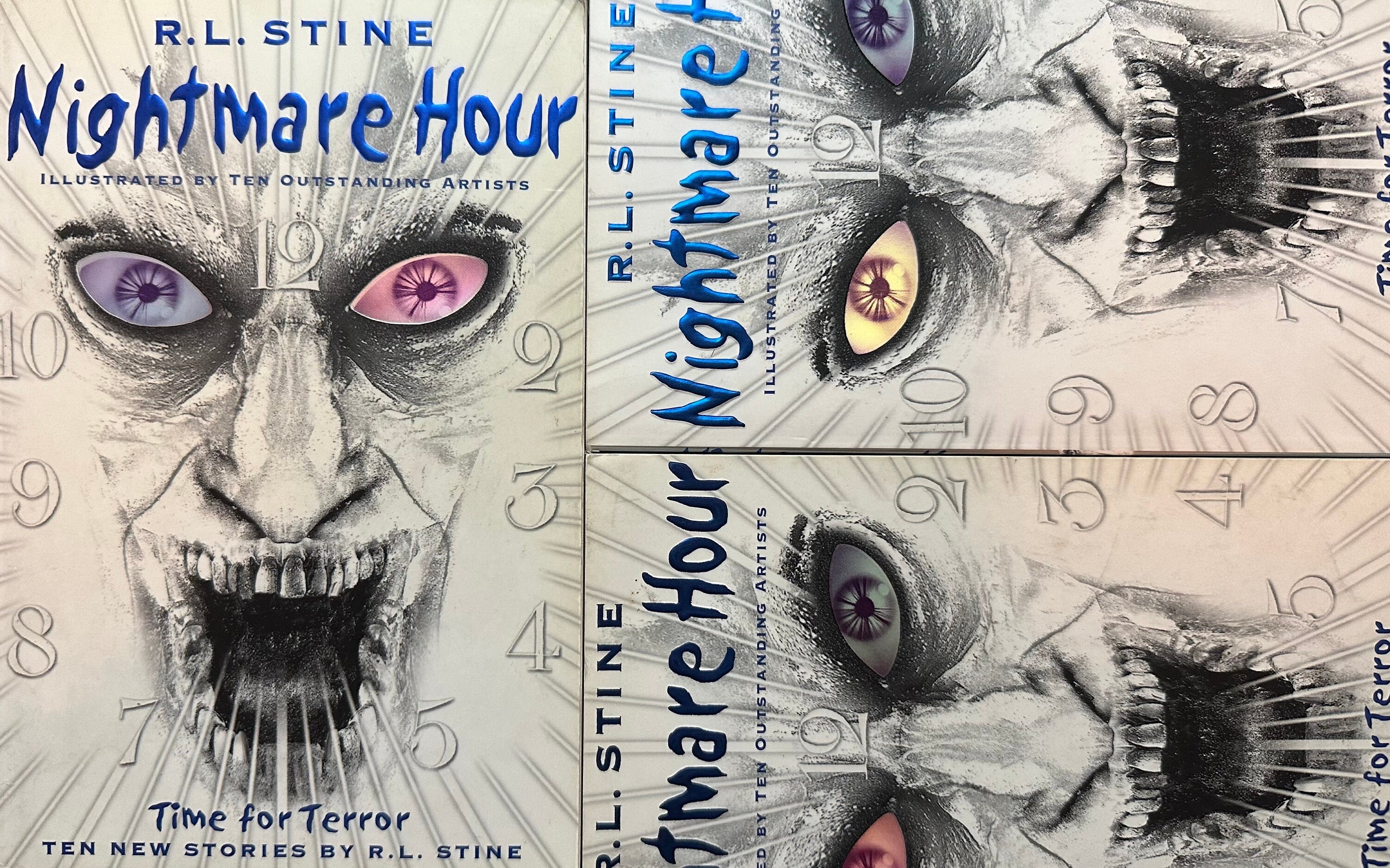 RL Stine : Nightmare Hour Time for Terror 10 New Stories