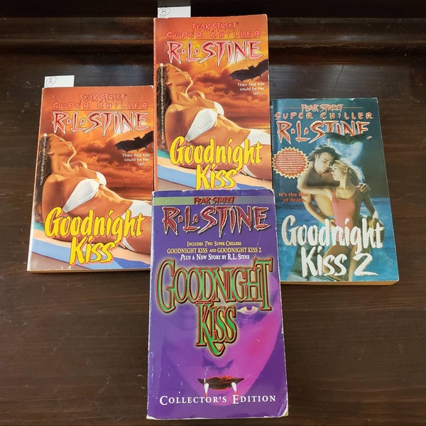 Goodnight Kiss 1/2/Collector's Edition Anthology by R.L. Stine Fear Street Super Chiller Archway/Point Horror Paperbacks Pick Your Book