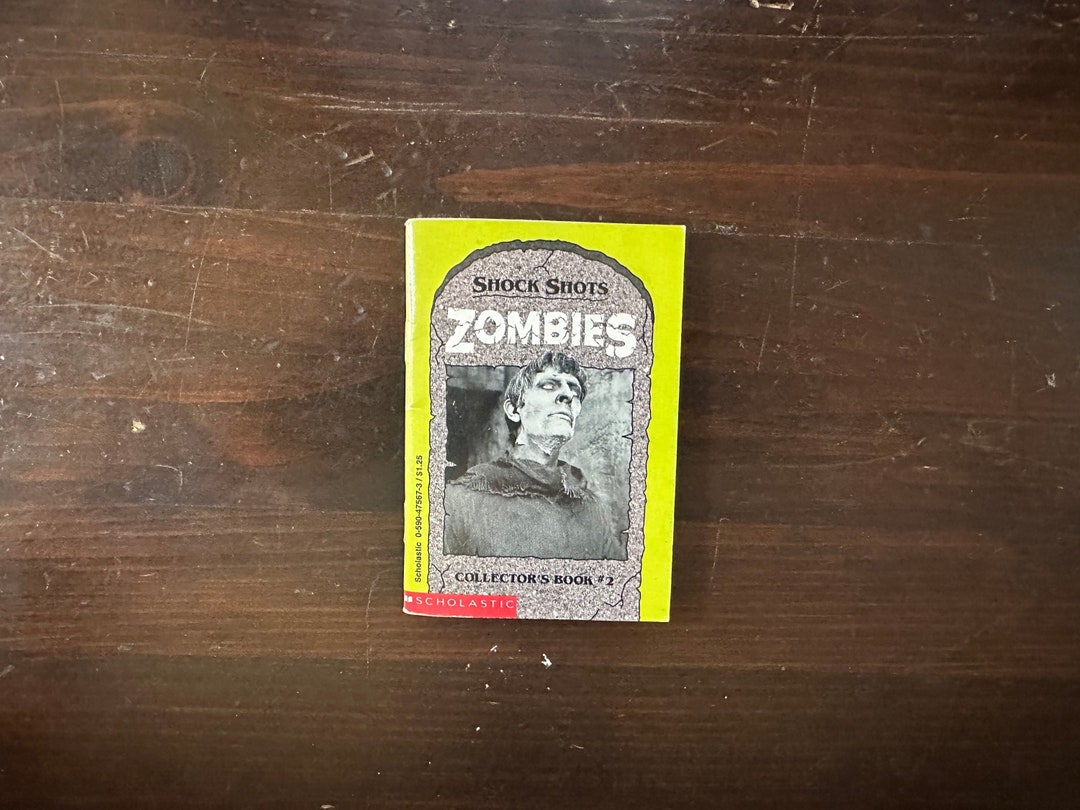 Zombies Collectors Book 2 Scholastic Shock Shots Vintage Zombie