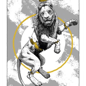 The Sacrificial King Print