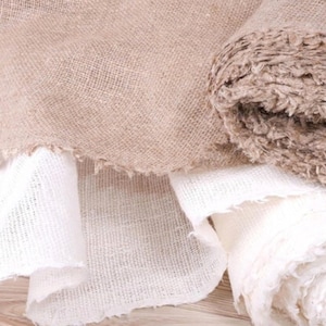 Handwoven Banana Fabric by the yard, 112 inches wide, 123 GSM