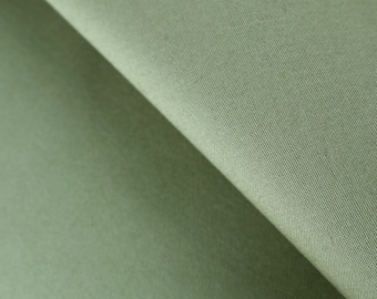 Sage Green Tencel™ for Suiting Fabric by the yard, 58" inches wide, 290 GSM