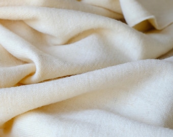 Boiled Yak Wool Knitted Fabric, 450 GSM, 58” Wide