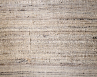 Handwoven Tussar Silk Fabric by the Yard | 44” Wide | 210 GSM