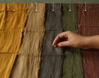 Handwoven Ahimsa Eri Silk Fabric | 44” Wide | 170 GSM