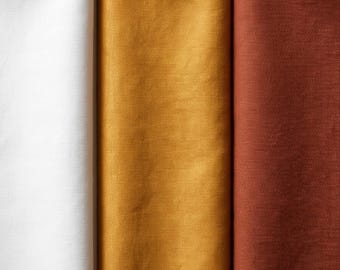 Hemp Sateen Fabric, 180 GSM, 58" Wide