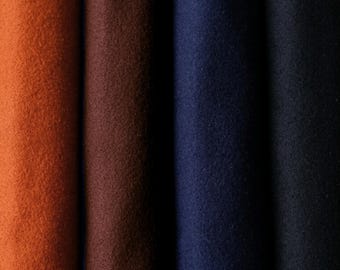 Worsted-Style Pure Wool Fabric, 430 GSM, 56” Wide