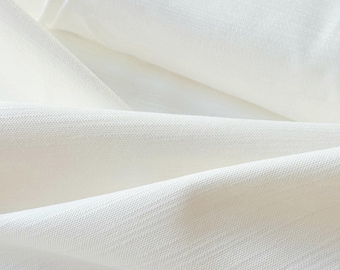 Tencel™ Slub Suiting Fabric by the Yard | 370 GSM Heavyweight | 58” Wide