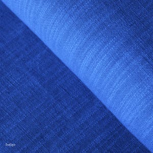 Handvävt tyg av brännässlor: Växtfärgad textil, 120 cm bred, 320 gsm Indigo