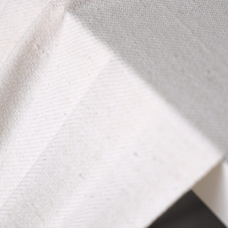 Handwoven Kala Cotton Fabric - 2/2 Twill Weave | 45" Wide | 230 GSM Bild 3